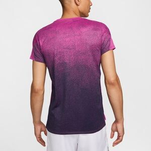 Nike Court Tennis Slam Top Shirt Men's Size M Wild Hot Fuschia New FQ2018-518 LE